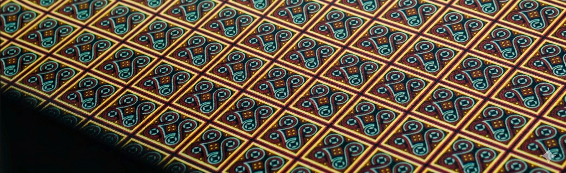 Hasil sablon batik
